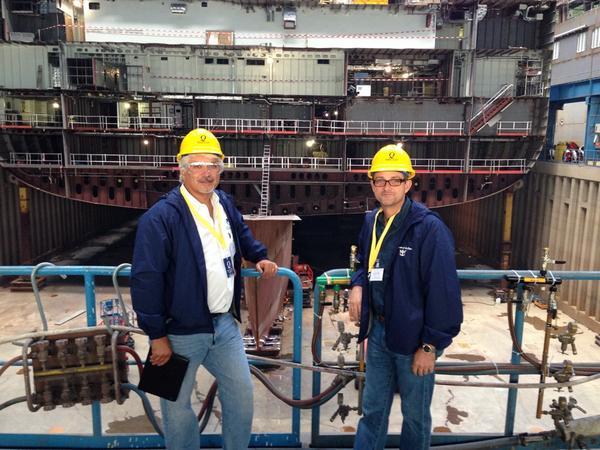 Uf Tukel and Don Walker, Co-Presidents of iCruise.com, Quantum of the Seas Reveal