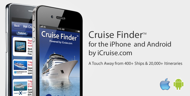 iCruise Cruise Finder™ iPhone App.