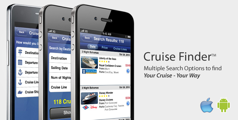 iCruise Cruise Finder™ iPhone App.